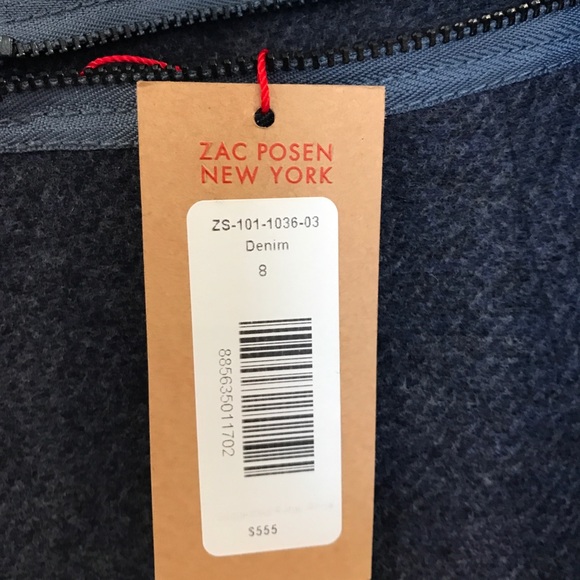 Z Spoke by Zac Posen NWT wool blend blazer - Picture 7 of 8